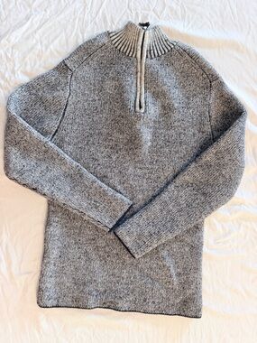 Rodd & Gunn Gray Quarter-Zip Knit Sweater